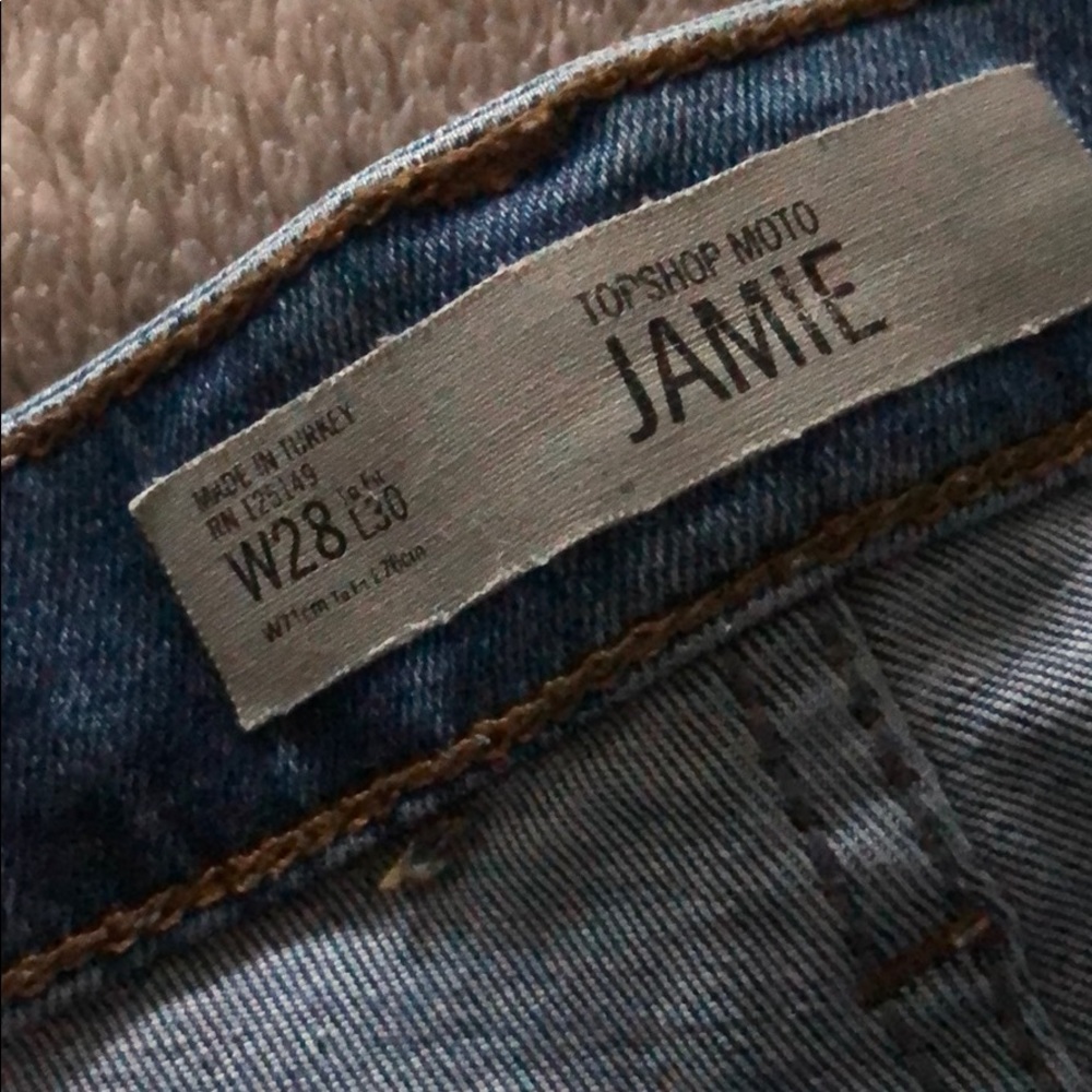 Topshop Jamie jeans